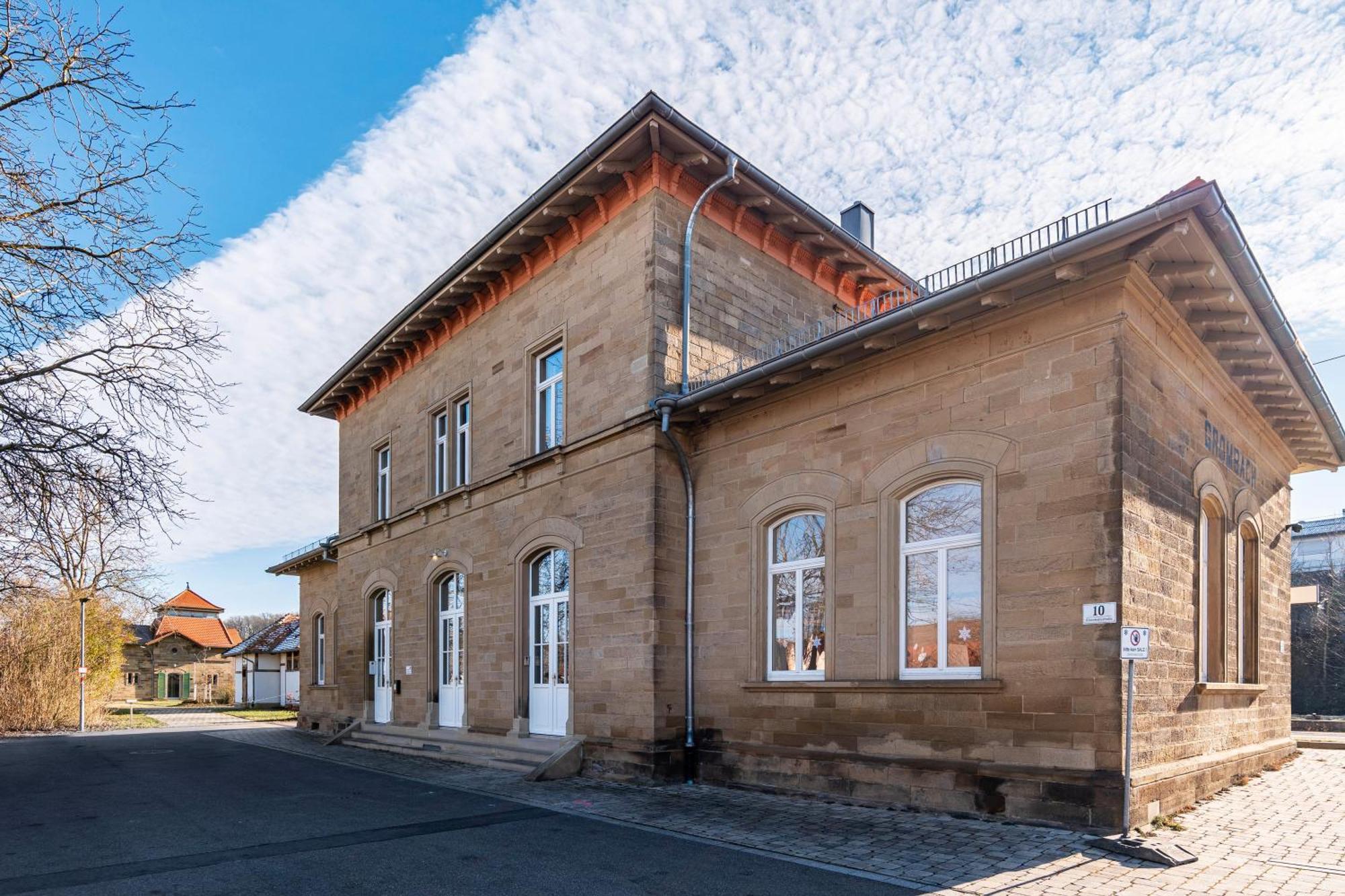 Bahnhof Grombach Bad Rappenau Exterior foto